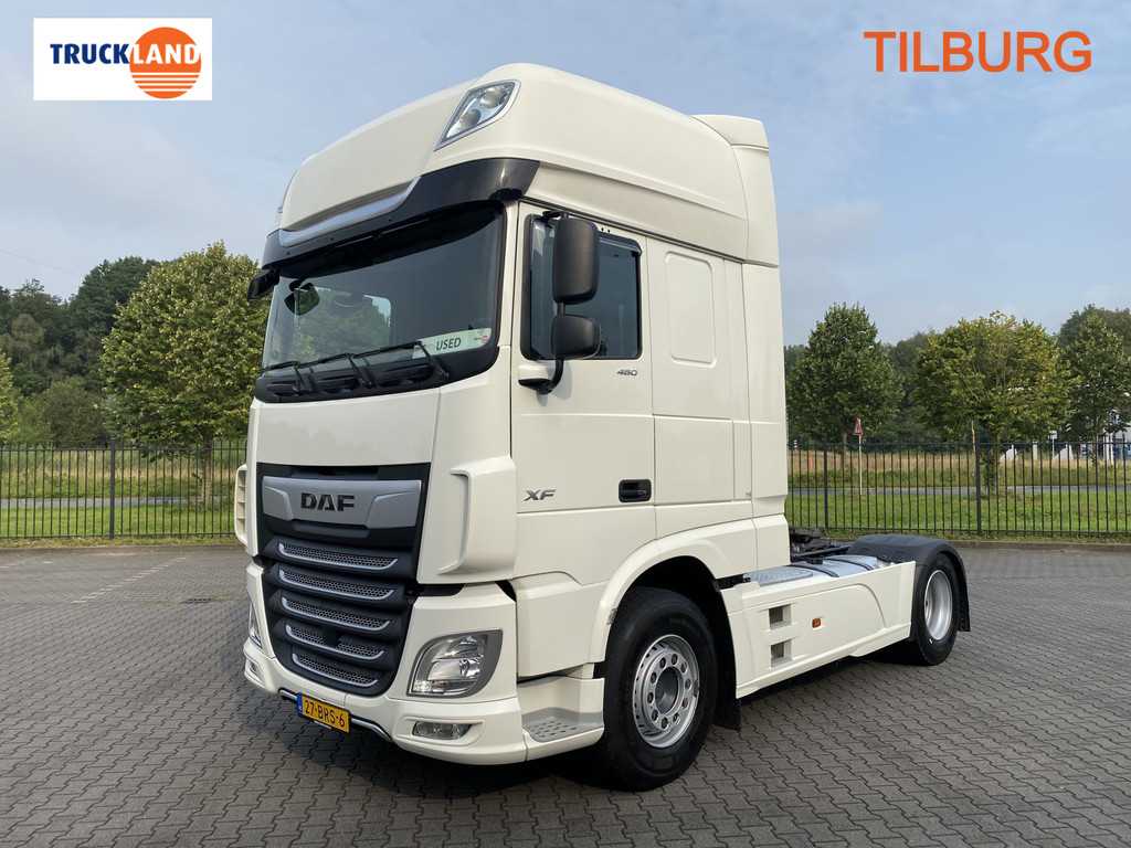 DAF XF 480 FT / MX Engine Brake / ACC / LDW / Standairco /  Aslastbewaking / PTO voorb / LED /