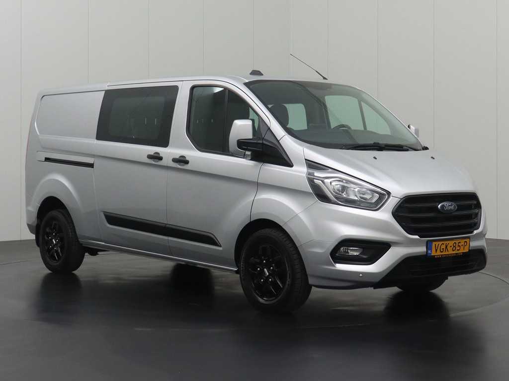 Ford Transit Custom 2.0TDCI 130PK Lang Automaat Dubbele Cabine | Leder | Navigatie | Camera | Trekhaak