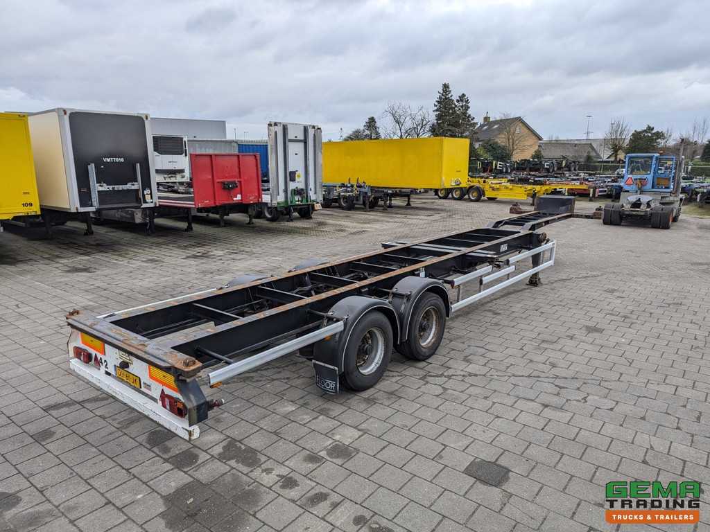 Floor FLCO 12-18 2-Assen BPW - Trommelremmen - 2x 20FT en 40FT Aansluiting - 4140KG