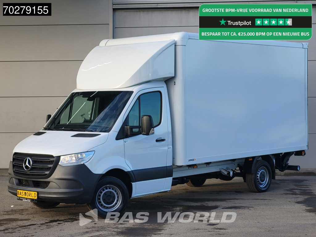 Mercedes Sprinter 317 CDI Automaat Bakwagen Laadklep Camera Airco Koffer Meubelbak 21m3 Airco