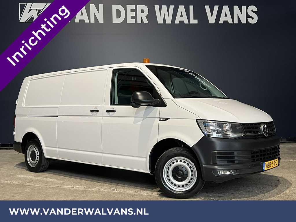 Volkswagen Transporter 2.0 TDI 150pk L2H1 inrichting Euro6 Airco | Omvormer | Camera | Cruisecontrol 2500kg Trekhaak, Parkeersensoren
