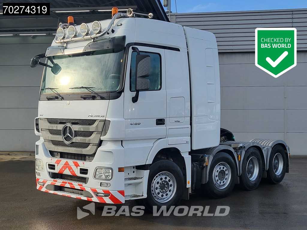 Mercedes Actros 4160 8X4 120T! Big-Axle Lenkachse Retarder  Euro 5