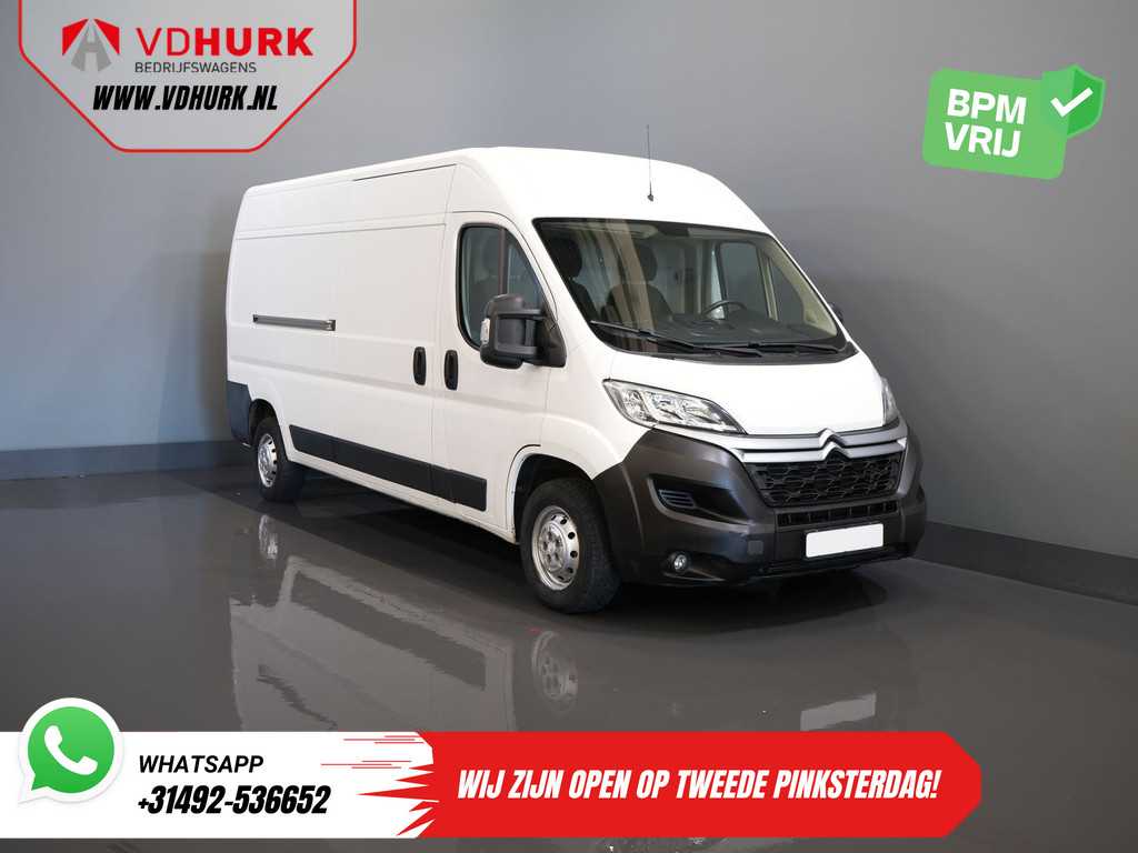 Citroën Jumper 2.0 HDI 130 pk L3H2 BPM VRIJ! 2.5t Trekverm./ Cruise/ PDC/ Airco/ Betimmerd