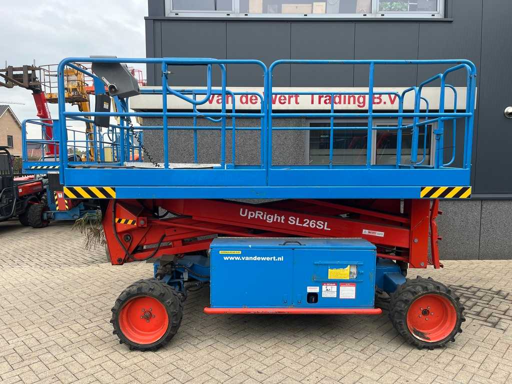 Upright SL26SL Schaarhoogwerker / Arbeitsbuhne 10M Werkhoogte Perkins Diesel 4x4 2008