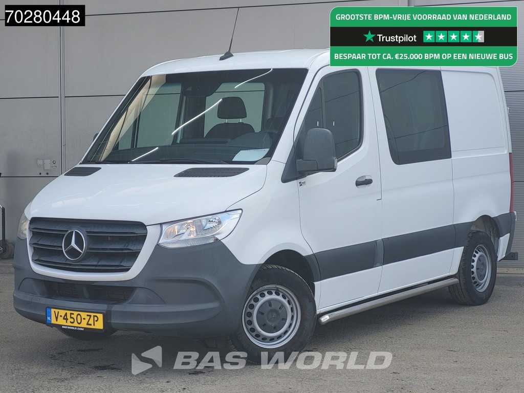 Mercedes Sprinter 211 CDI Dubbel Cabine Automaat L1H1 Trekhaak Navi Camera MBUX Airco DC Doka Mixto 5m3 Airco Dubbel cabine Trekhaak