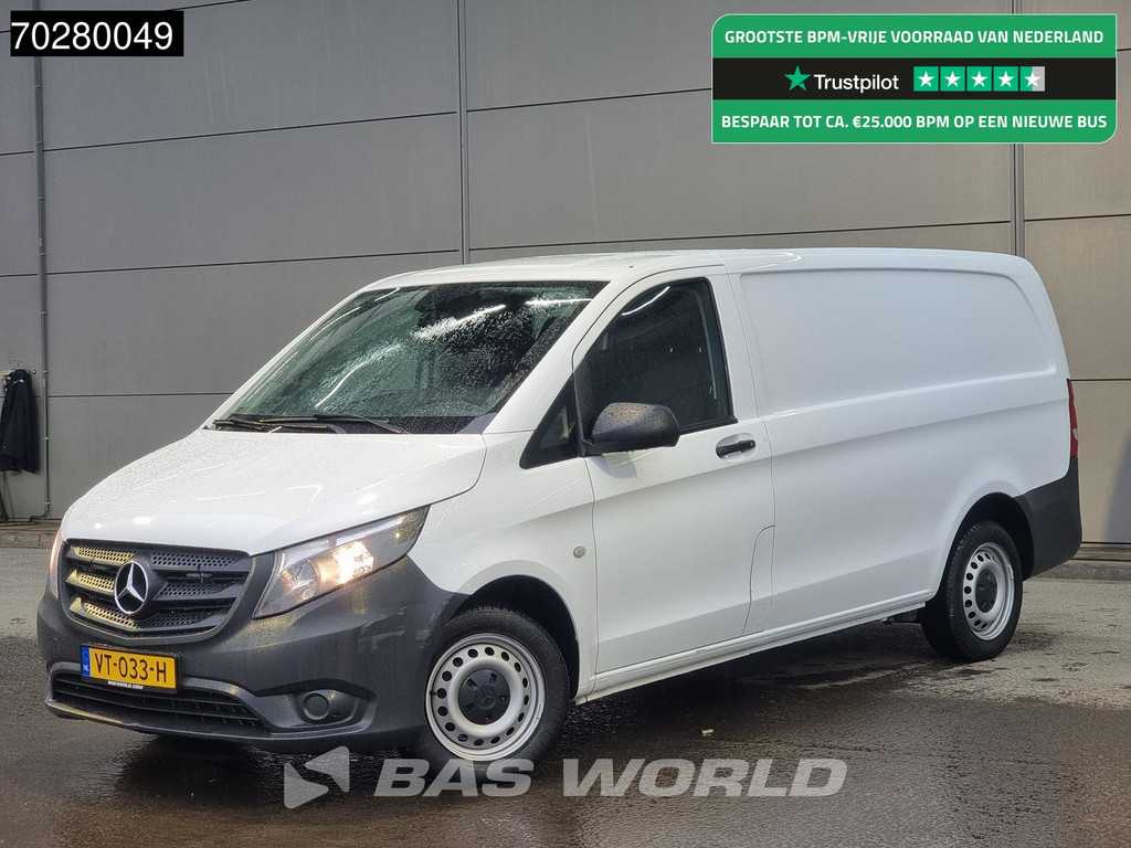 Mercedes Vito 114 Automaat L2H1 Navi Airco Cruise L2 5m3 Airco Cruise control