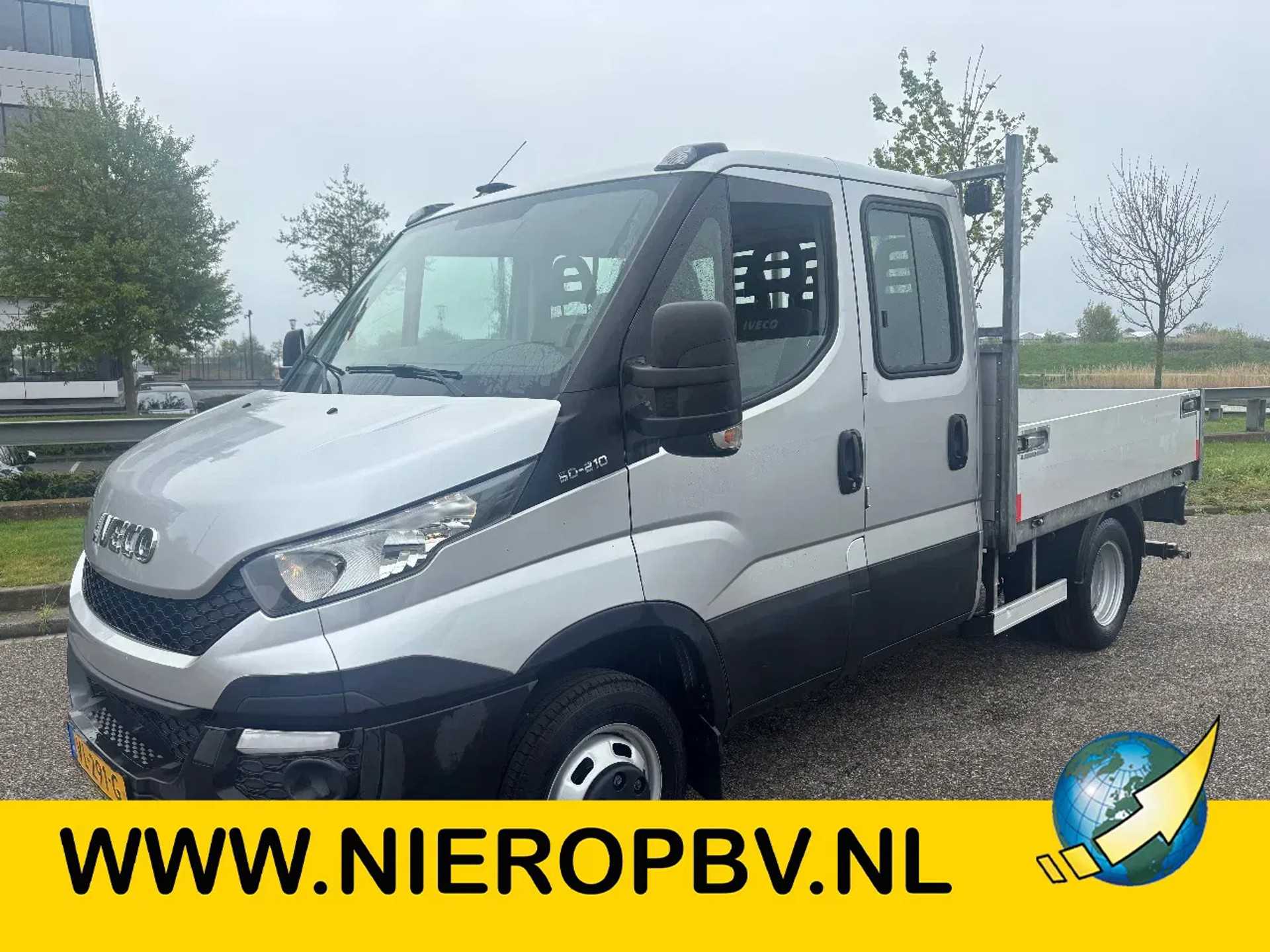 Iveco Daily 50C21 3.0 Dubbelcabine Openlaadbak Airco Navi Cruisecontrol Trekhaak