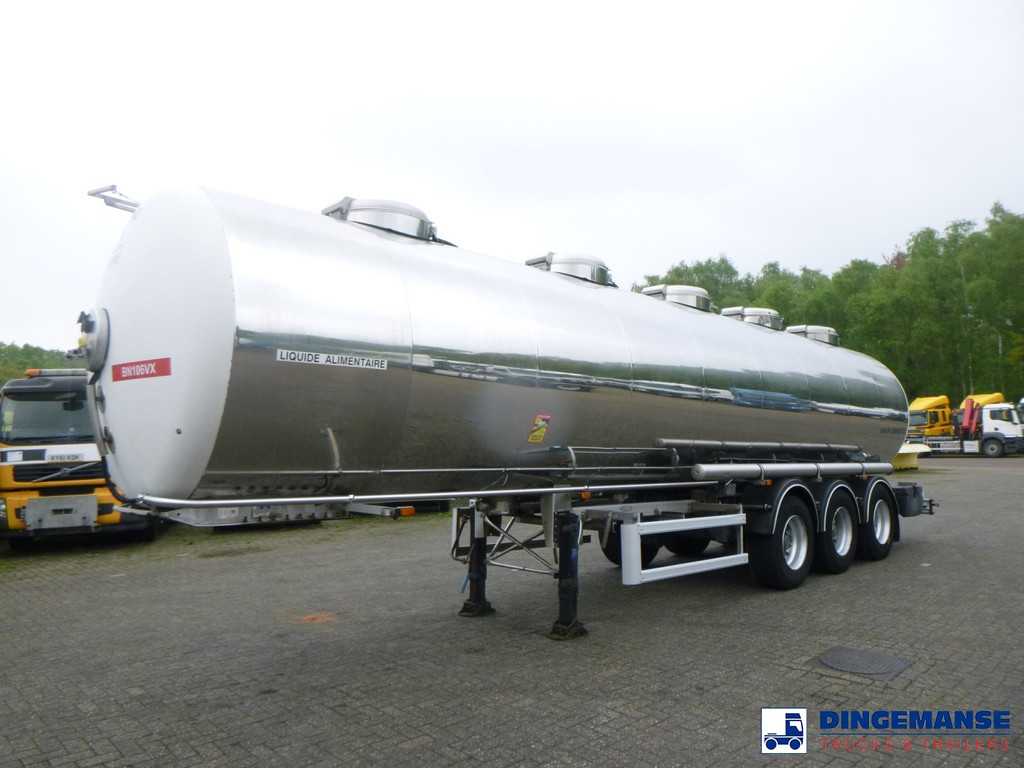 Maisonneuve Food tank inox 31.8 m3 / 5 comp