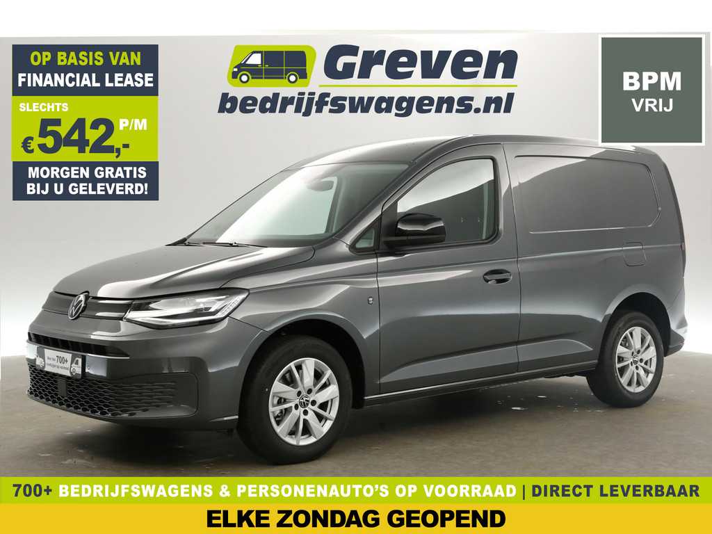 Volkswagen Caddy Cargo 2.0 TDI Highline 122PK L1H1 | NIEUW | BPM Vrij | DSG Automaat Clima Camera Cruise Carplay Virtual LED Navi 16"LMV