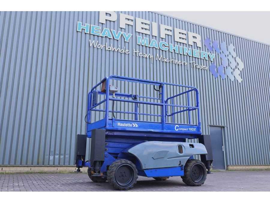 Haulotte COMPACT 10DX Diesel, 4x4 Drive, 10.15m Working Hei