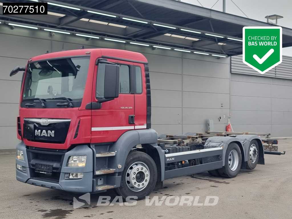 MAN TGS 26.320 6X2 ADR Lift+lenk asche Euro 6