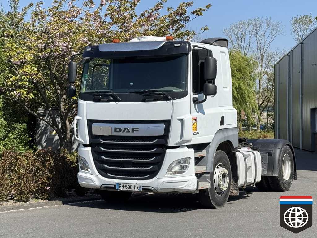 DAF CF 480 FT EURO 6D - PTO / STANDKLIMA / NEW TYRES K1374