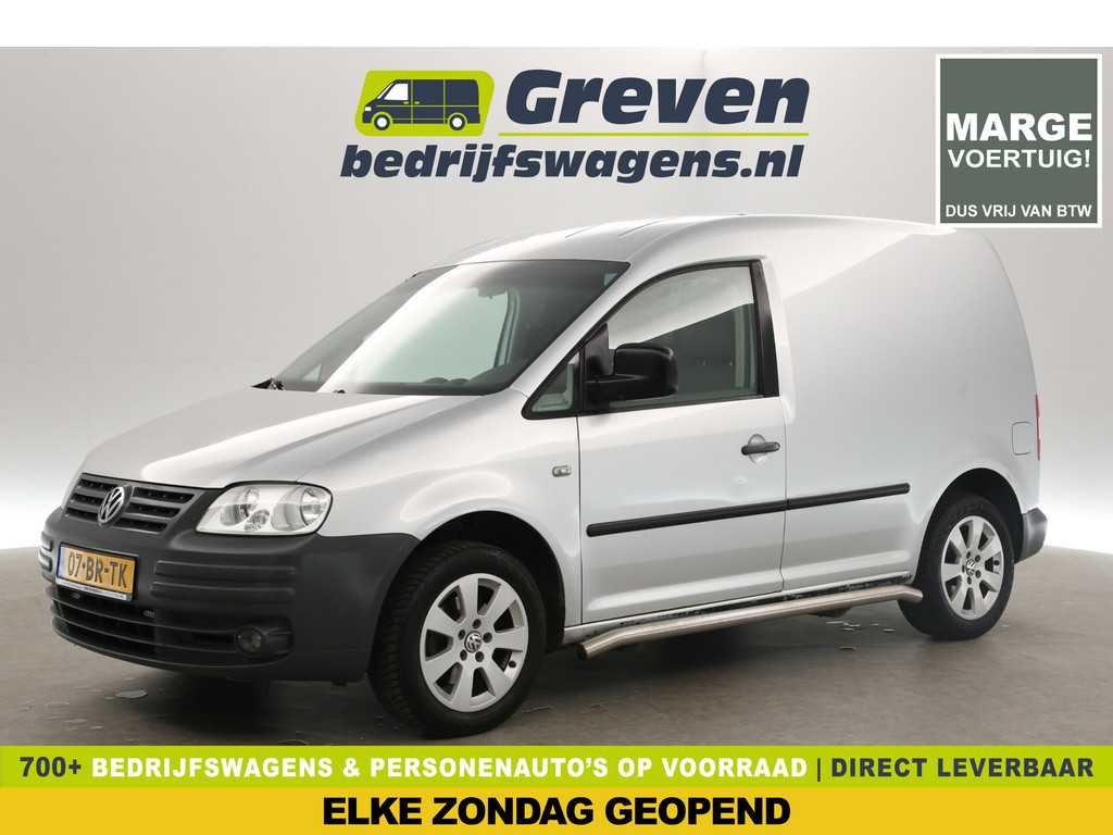 Volkswagen Caddy 1.9 TDI L1H1 | MARGE! | APK tot 12-2025 | Cruisecontrol Trekhaak Elektrpakket Schuifdeur Sidebars