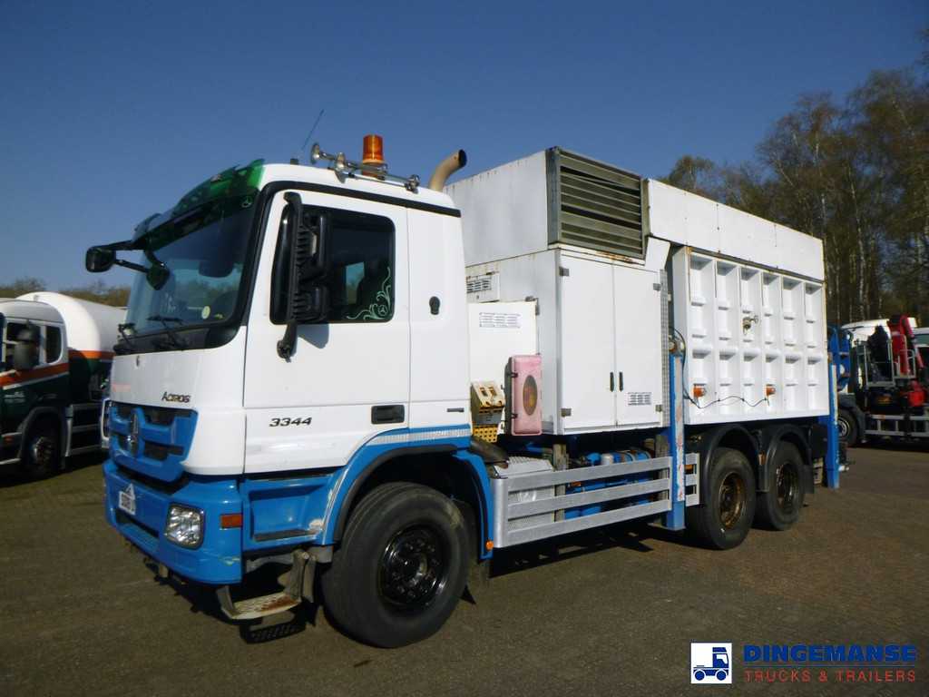 Mercedes Actros 3344 6x4 Saugbagger / vacuum excavator