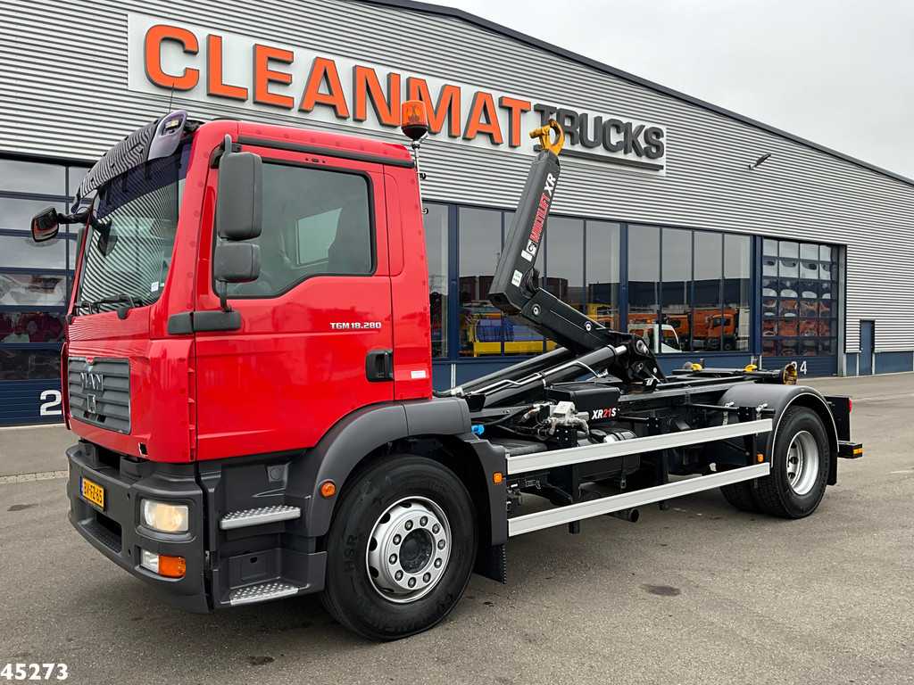 MAN TGM 18.280 Multilift 21 Ton haakarmsysteem Just 25.790 km!