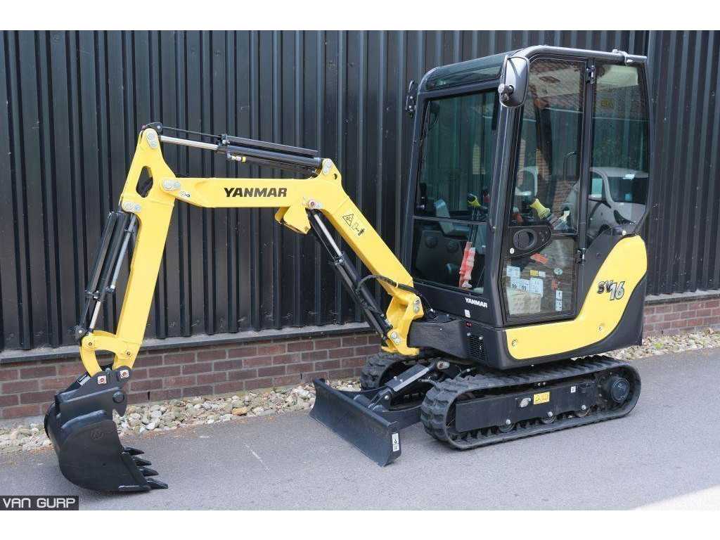 Yanmar SV16 | 2020 | 120h bagger