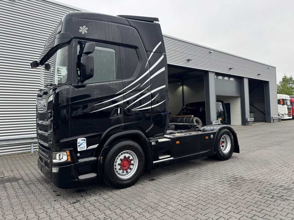 Scania S 520 V8, full air,leather,i park cool,retarder HT2809