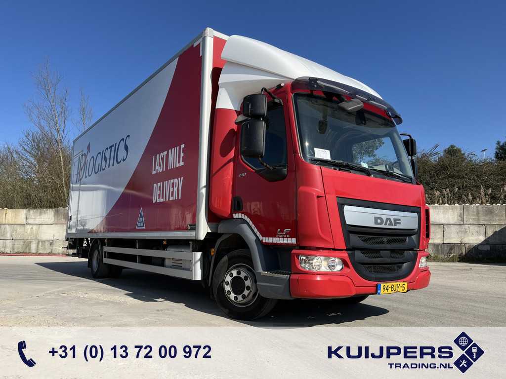 DAF LF 210 FA / 12 Ton / 353 dkm / Koffer / LBW 1500 kg / NL LKW