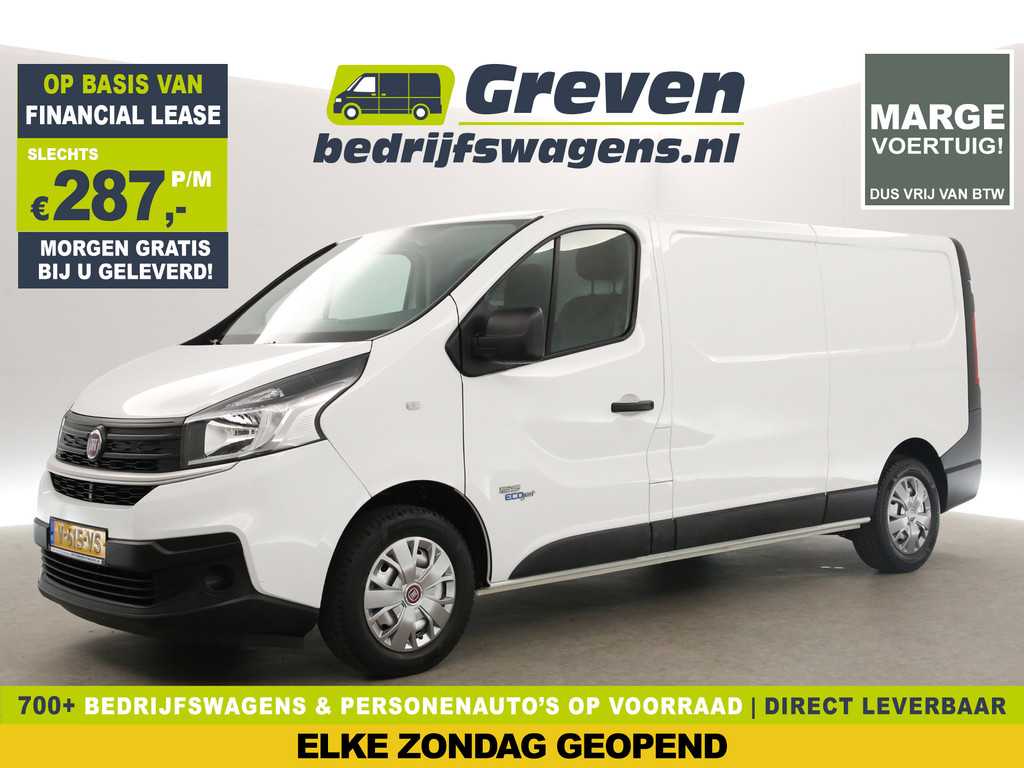 Fiat Talento 1.6 MJ L2H1 Marge Airco Cruise Navi 3 Persoons Elektrpakket Trekhaak