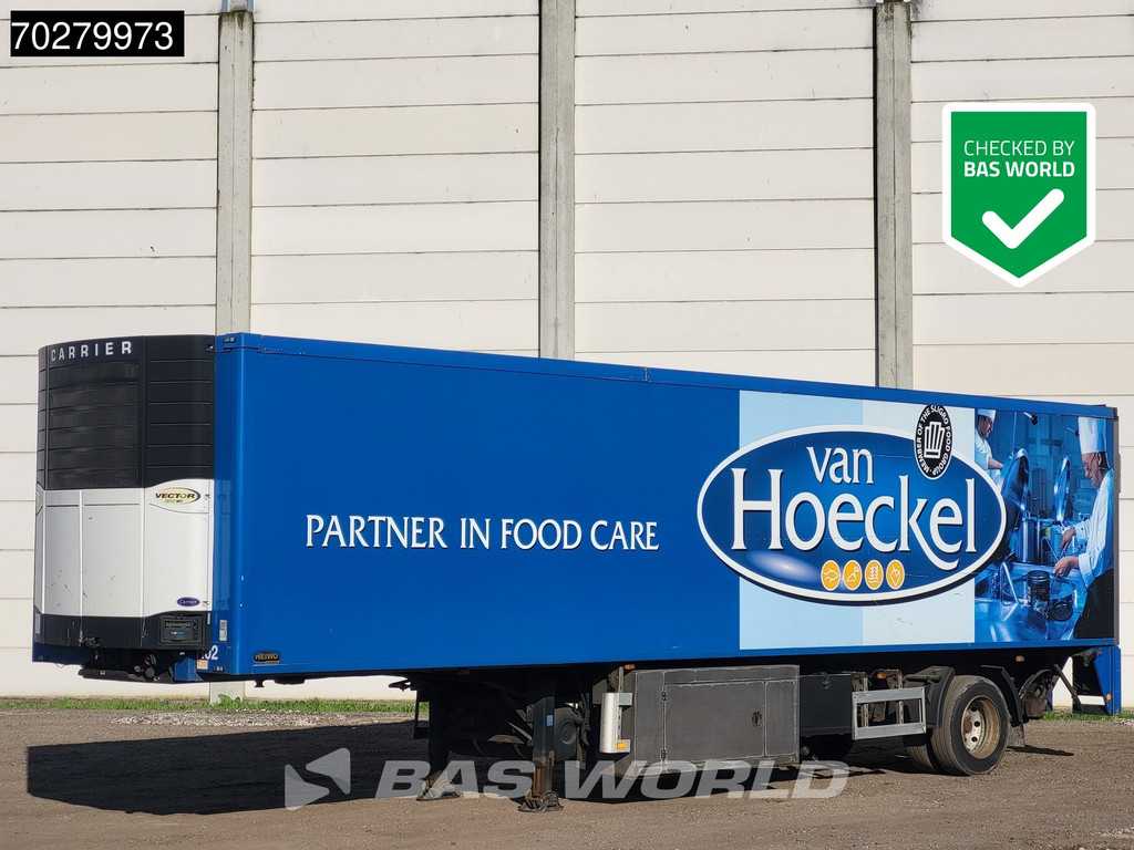Pacton Carrier Vector 1850Mt Tailgate Lenkachse TUV 04/25 LBW