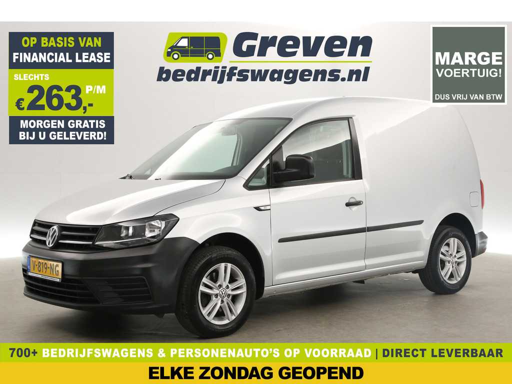 Volkswagen Caddy 2.0 TDI L1H1 Marge Airco Carplay Navigatie Elektrpakket 15'LMV Schuifdeur Trekhaak