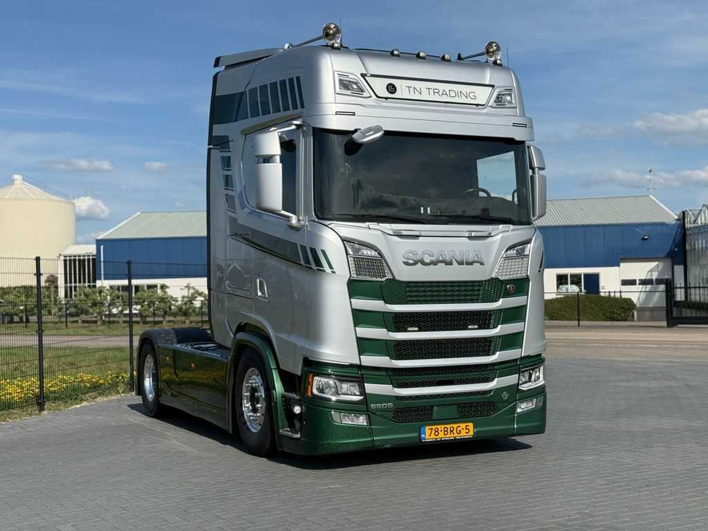 Scania S650 FULL AIR, ALCOA, LEATHER, RETARDER, 2X TANK.