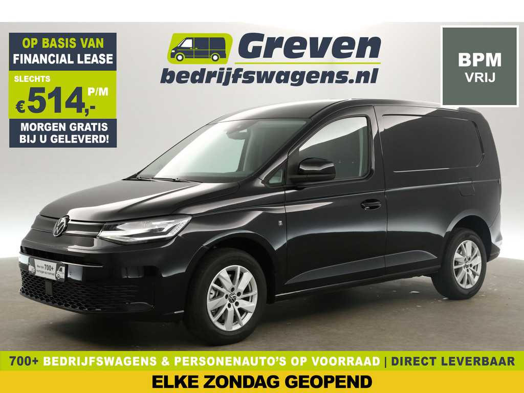 Volkswagen Caddy 2.0 TDI Style 122PK L1H1 | NIEUW | BPM Vrij | DSG LED Virtual Clima Camera Carplay Cruise Navi 16"LMV