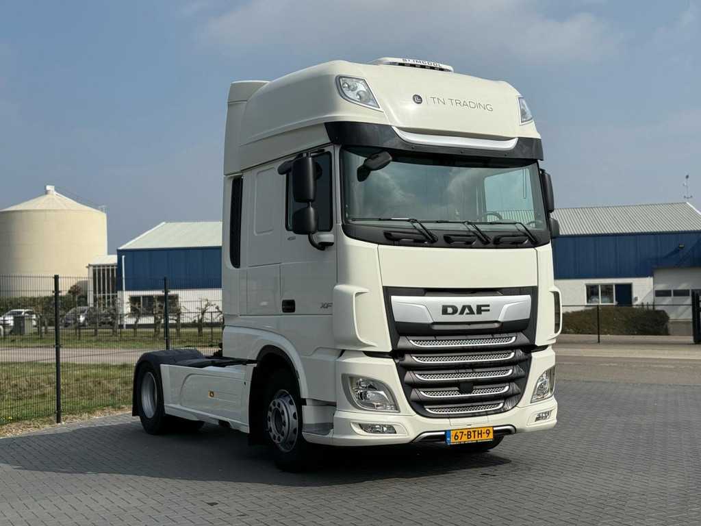 DAF XF 450 STAND KLIMA, FULL SPOILER, 2X BED, NL TRUCK.