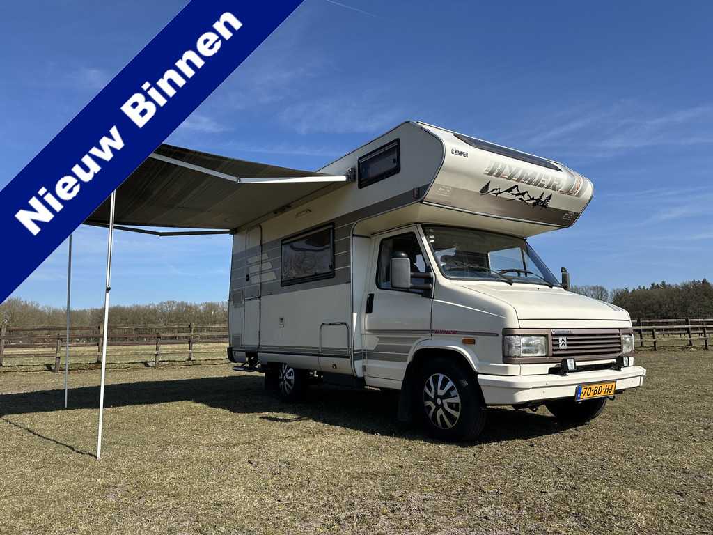 Hymer Citroën 290 Camper Douche/toilet, Fiamma, 5-slaapplaatsen!