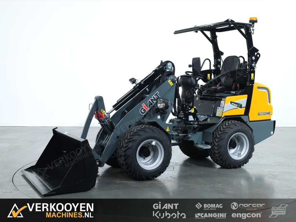2025 Giant G2300 HD VK10070 Minishovel