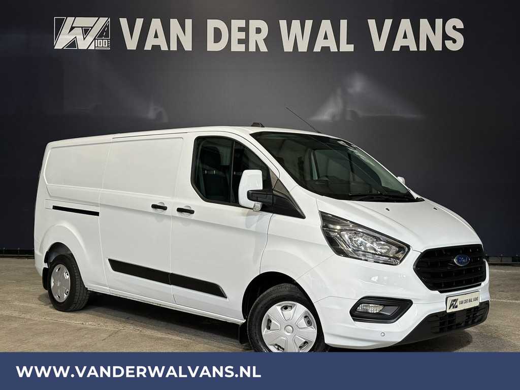Ford Transit Custom 2.0 TDCI 131pk L2H1 Euro6 Airco | Cruisecontrol | Parkeersensoren | 2800kg Trekvermogen verwarmde voorruit, bijrijdersbank