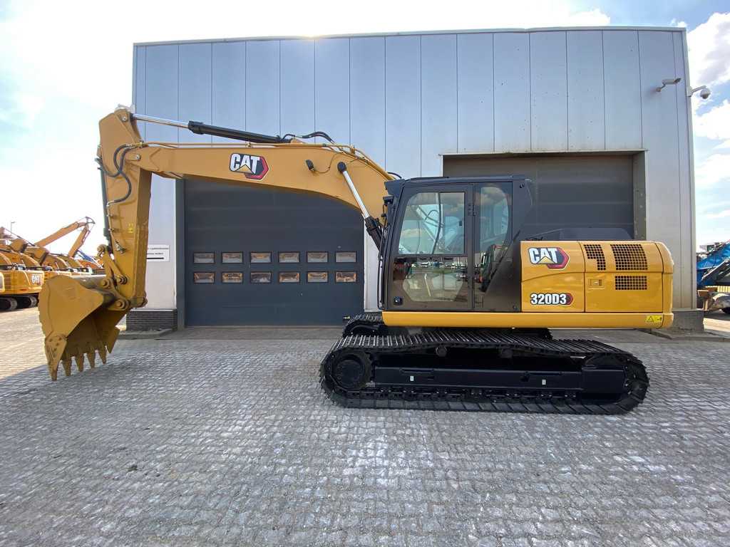 Caterpillar 320D3 - NEW / bucket with teeth / hammerlines