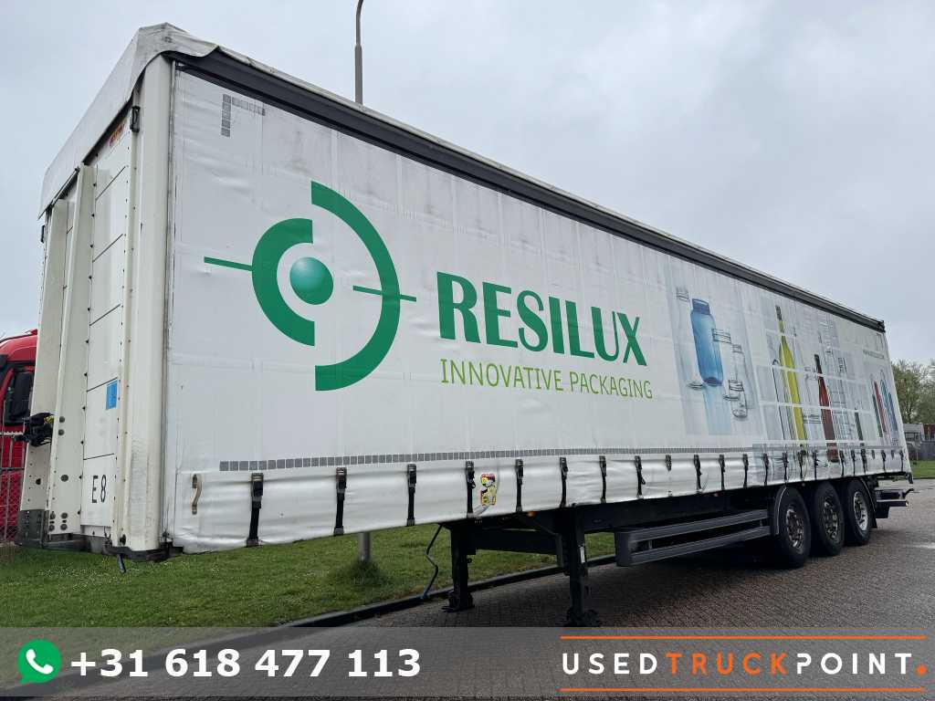 TalsonA&amp;D / 3-Asser / Schuifzeil / Open Roof / TUV: 8-2025 / Belgium Trailer