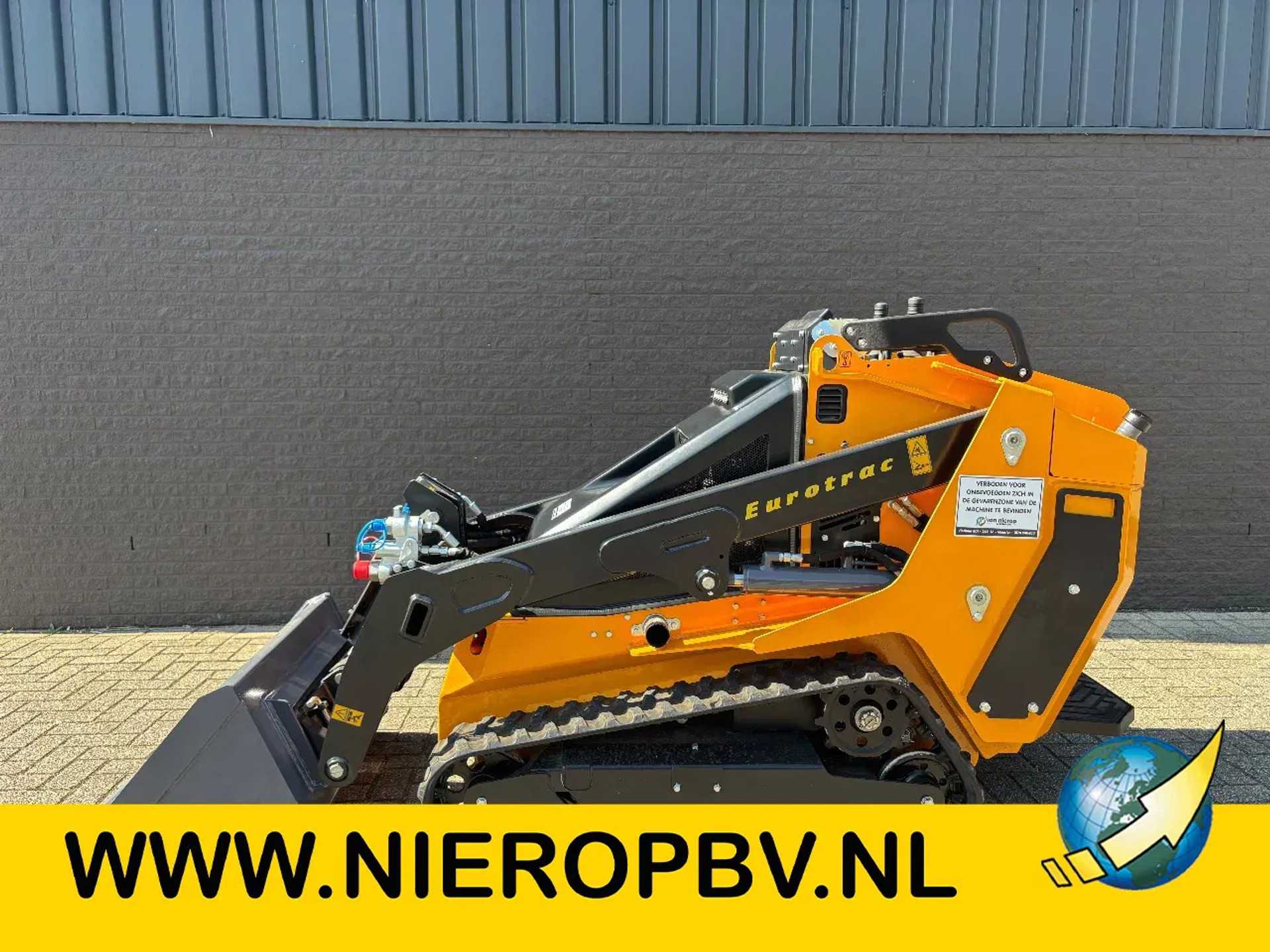 Eurotrac  SK10 Mini Skidsteerloader Nieuw KUBOTA STAGE V