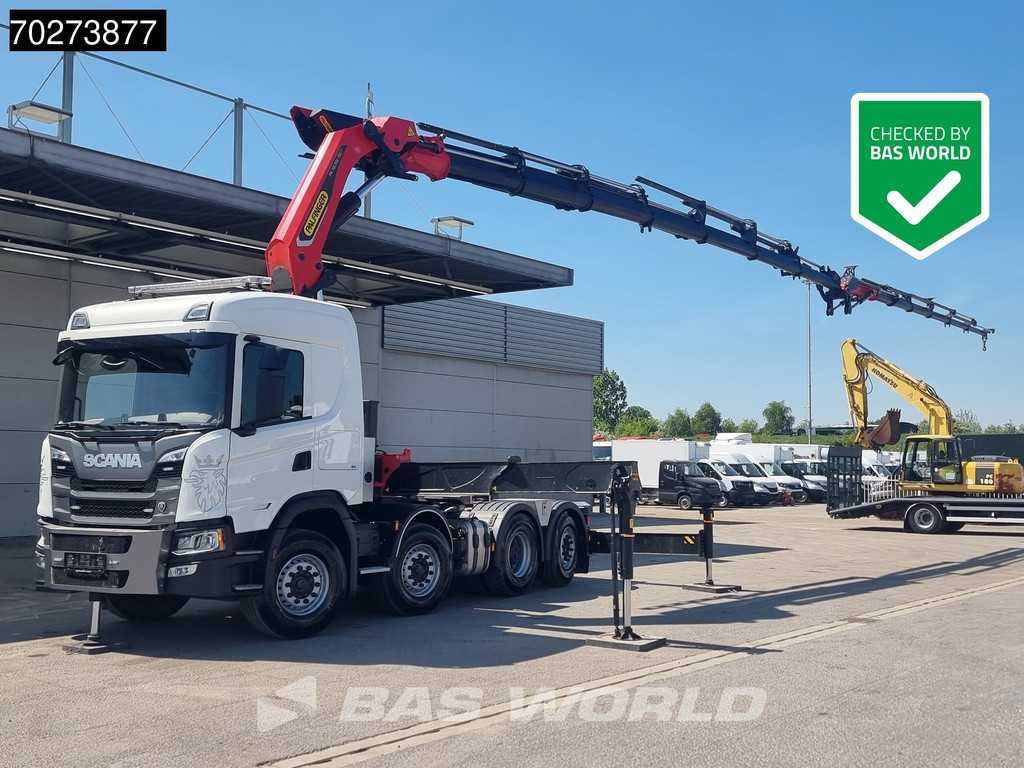 Scania G500 8X2 Retarder Liftachse Palfinger Kran PK 58.002 TEC F