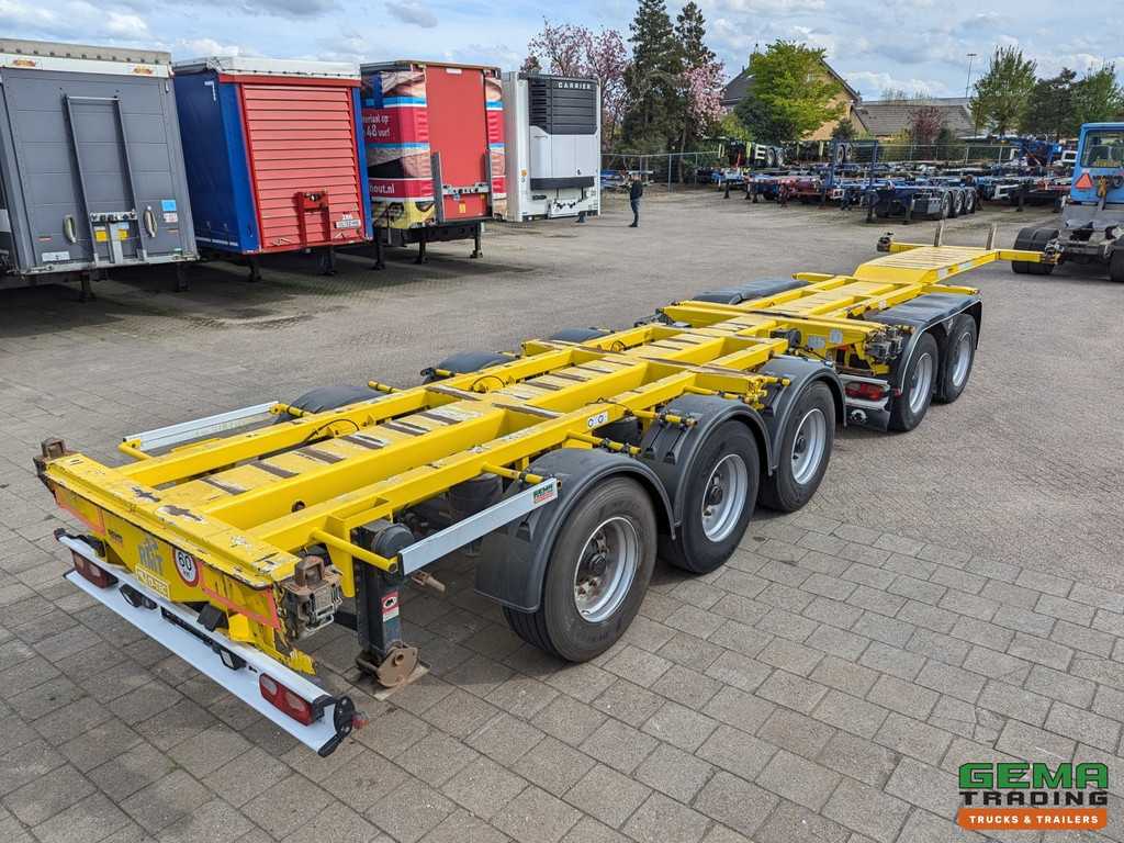 D-Tec CT-35-02 + CT-60-05D - 2 COMBI chassis - 3 StuurAssen - 4 LiftAssen - QuickLocks