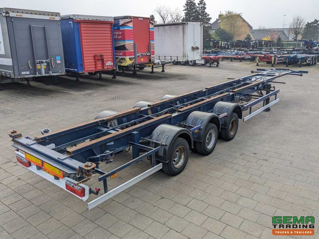 Renders RMOC 12 27CC 3-Assen BPW - Dubbellucht - Trommelremmen - 40FT - Schotelhoogte 105cm