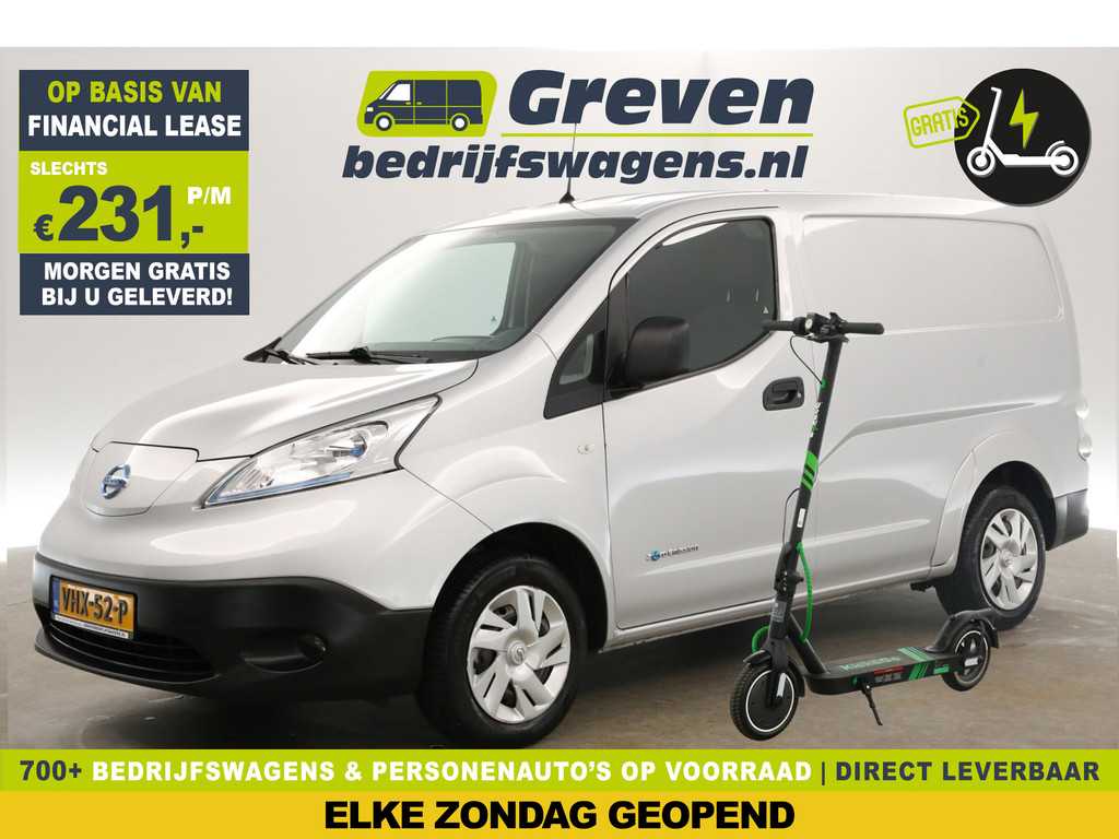 Nissan E-NV200 Optima 40 kWh L1H1 | GRATIS E-Step! | Elektrisch | EMISSIEVRIJE ZONE | Automaat Airco Cruise Camera Elektrpakket
