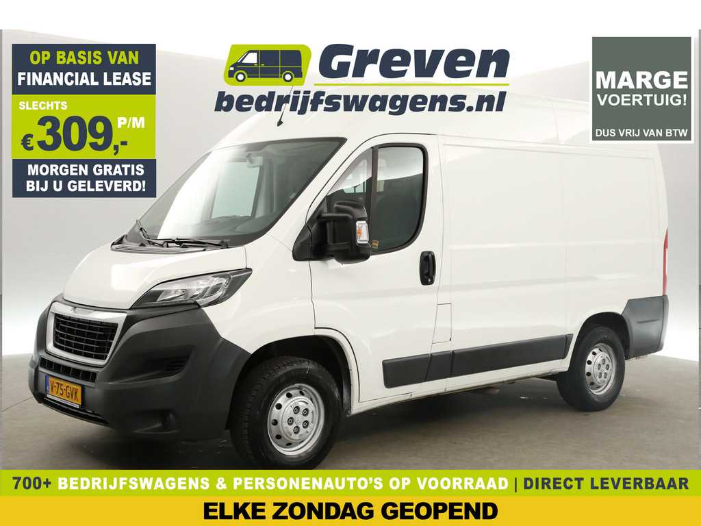 Peugeot Boxer 330 2.0 BlueHDI | MARGE! | 131PK Airco Cruise Trekhaak 3 Persoons Elektrpakket