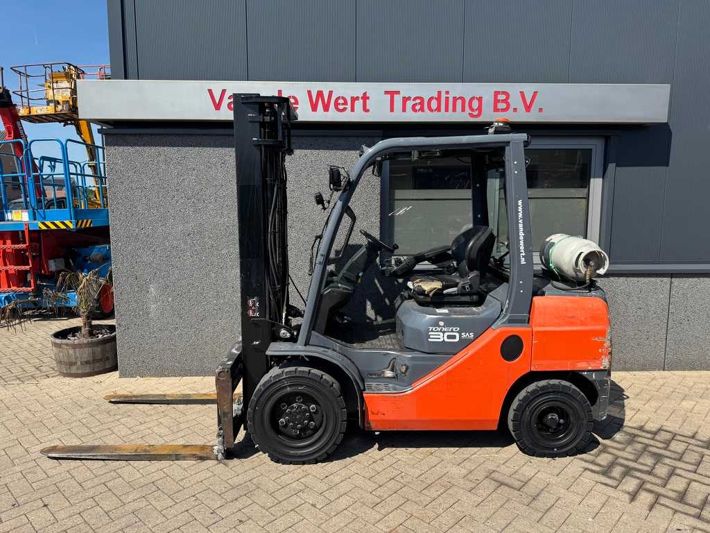 Toyota 02-8FGF30 Duplo 370 Sideshift / Vorkversteller LPG 2008