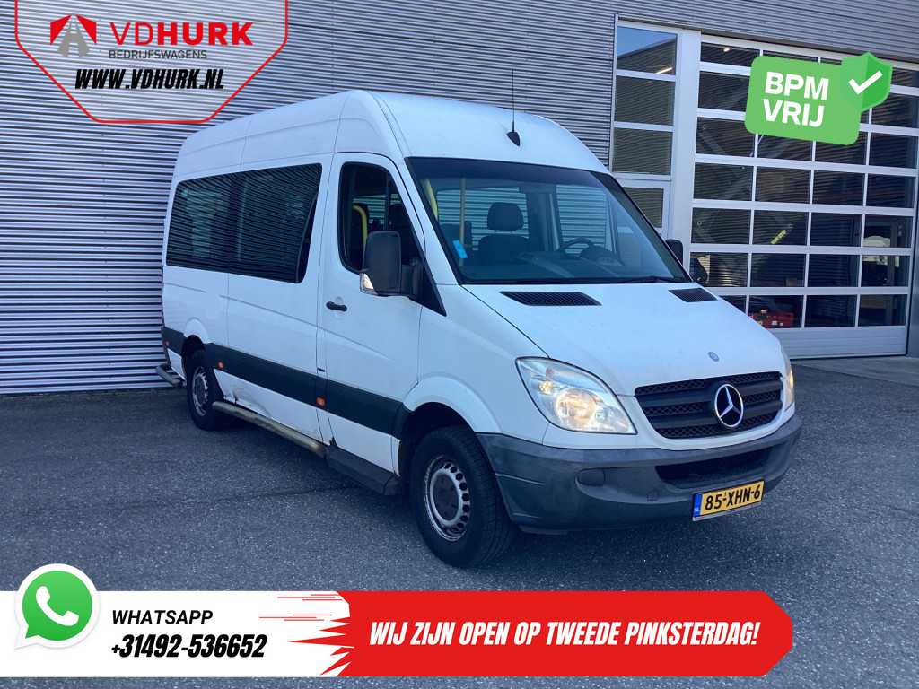 Mercedes-Benz Sprinter 313 2.2 CDI Aut. L2H2 € 9.922 Incl. BTW BPM VRIJ! EXPORT ONLY Combi/ 9 Persoons/ Kombi/ 9P/ Airco/ Rolstoellift