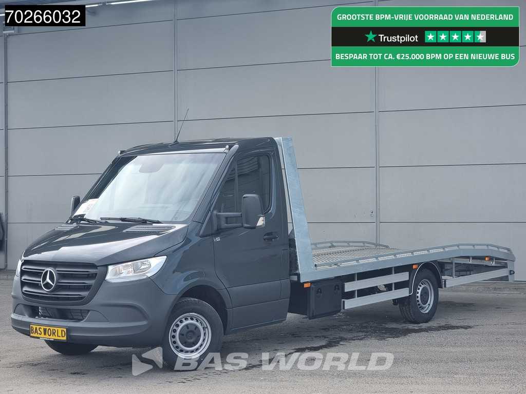 Mercedes Sprinter 317 CDI Automaat Autotransporter Lier Trekhaak MBUX Navi Airco Cruise Cartransporter Oprijwagen Airco Trekhaak Cruise control