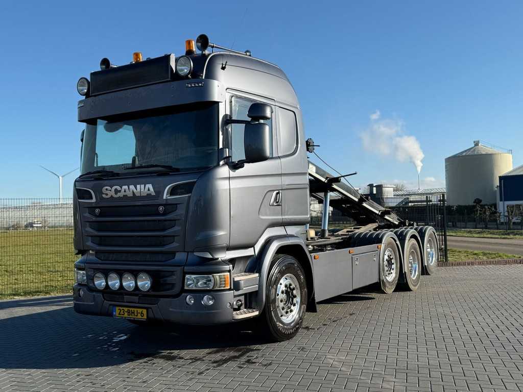Scania R450 HANDGESCHAKELD, KABELSYSTEEM, ALCOA, LEATHER.