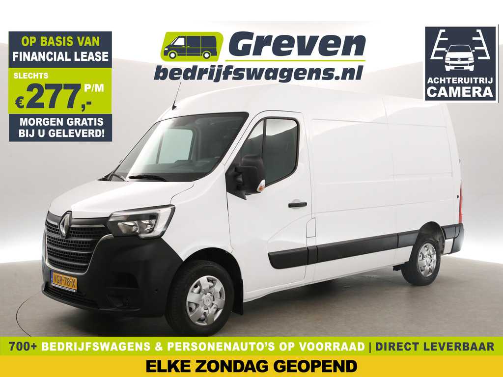 Renault Master T35 2.3 dCi L2H2 180PK Airco Camera Carplay Cruise Navigatie PDC 3 Persoons Elektrpakket