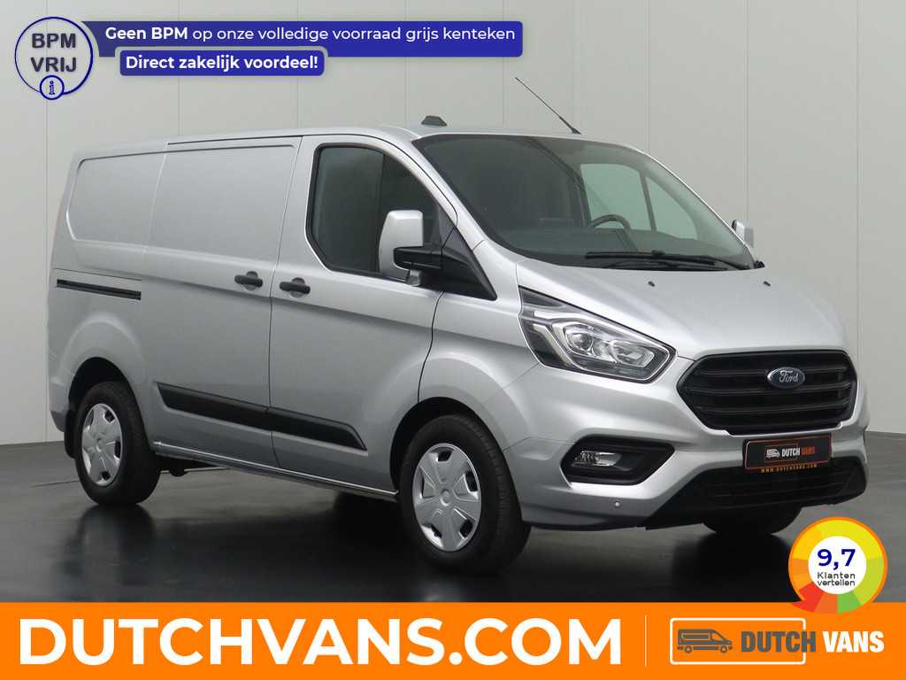 Ford Transit Custom PHEV Benzine/Electrisch Automaat  | Achterdeuren | Navigatie | Camera | Airco | Cruise | 3-Persoons | Betimmering