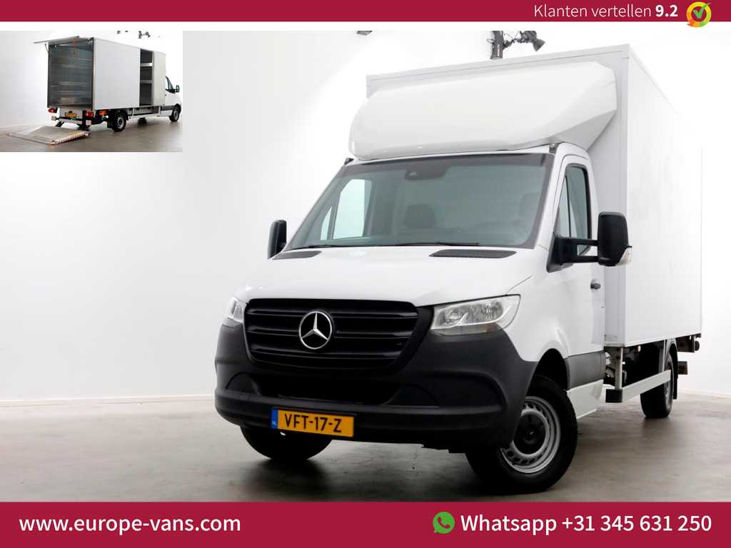 Mercedes-Benz Sprinter 314 CDI 143pk E6 Bakwagen met laadklep en zijdeur L440 1020kg laadverm. 04-2020