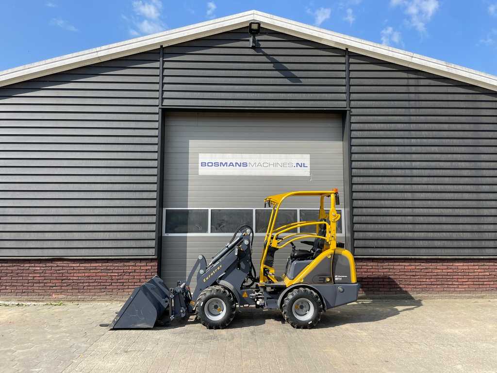 Eurotrac W11 M minishovel / kniklader BJ 2024 60 uur €299 LEASE