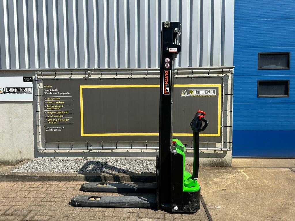 VS-22180 elektrische stapelaar Dutchlift 3.600mm Nieuwstaat