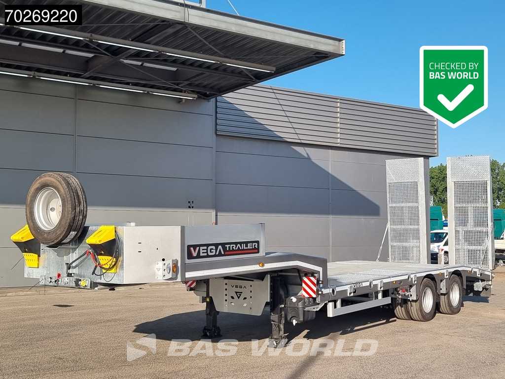 Vega 2 Axle Lowbed 2 assen NEW RAMPS Direkt Verfügbar Verbreitbar GALVANIZED