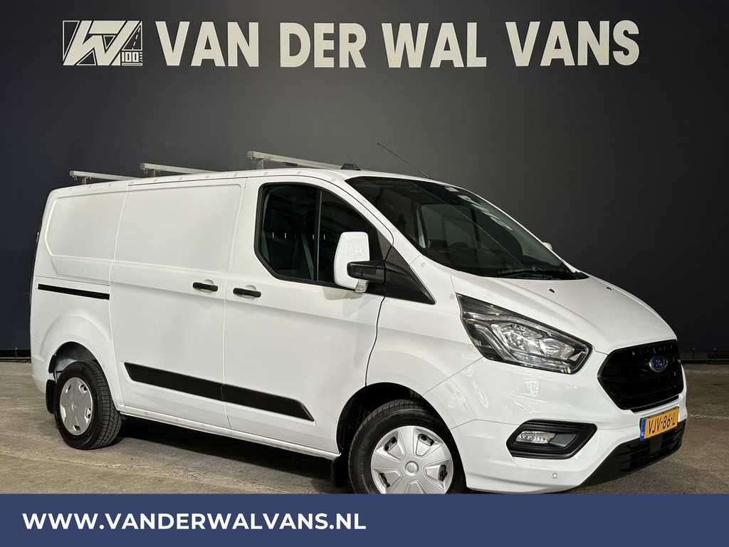 Ford Transit Custom 2.0 TDCI L1H1 Euro6 Airco | Camera | LED | Apple Carplay | Android Auto | 2500kg Trekhaak Cruisecontrol, Parkeersensoren, Verwarmde voorruit, Dakdragers, Bijrijdersbank